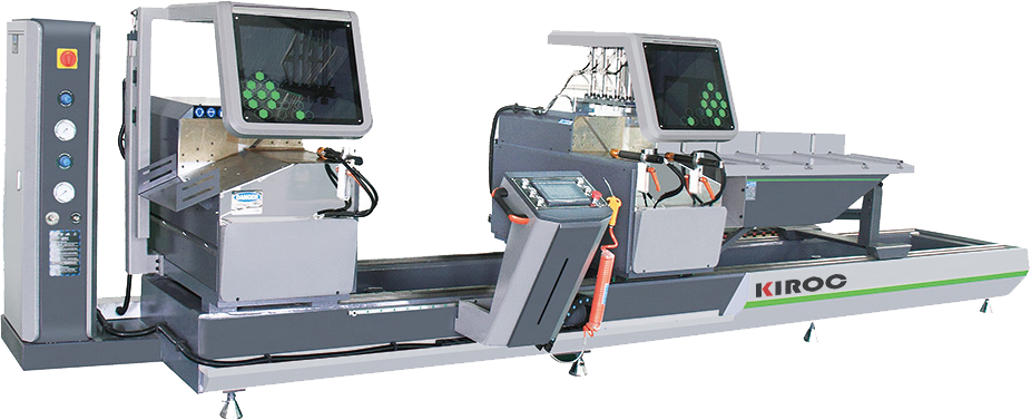 ZKN-CNC-550×4200A CNC Fixed Within 45 ° Precision Cutting Saw 