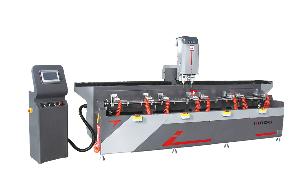 KIR-CNC-3000 Aluminum Profile CNC Drilling and Milling Machine 